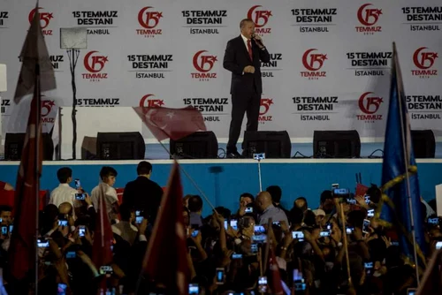 Miting de amploare la un an de la puciul eşuat din Turcia FOTO Guliver / Getty Images