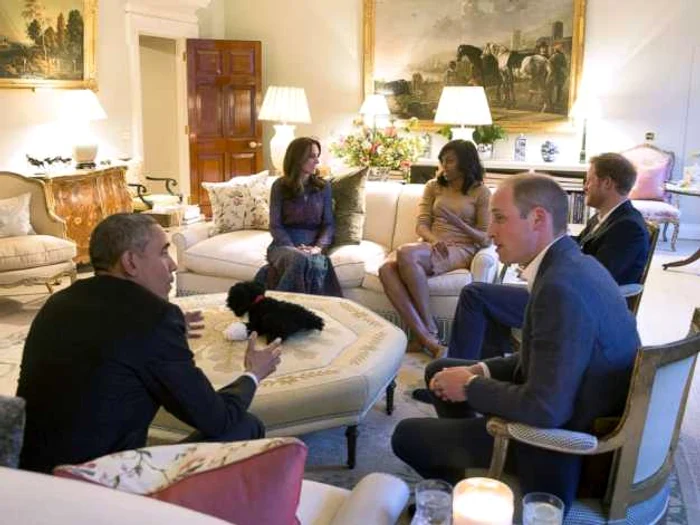 Obama la Kensington Foto Twitter Kensington Royal