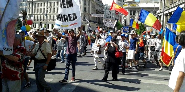 Miting pentru unire FOTO Vlad Epurescu