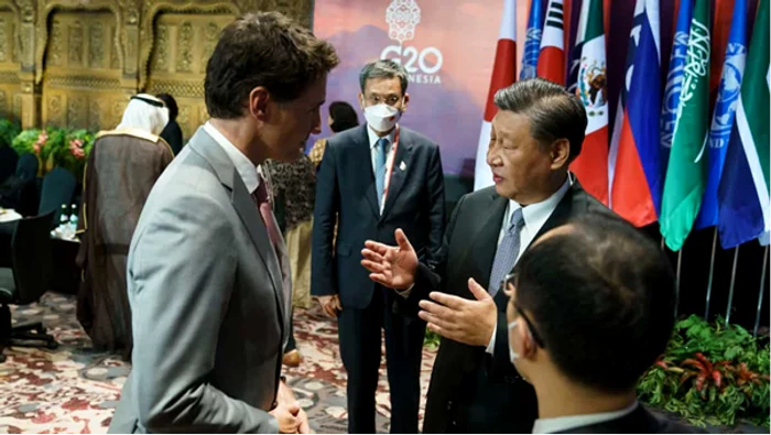 Justin Trudeau, atenționat de Xi Jinping, la Summitul liderilor G20 de la Bali, Indonezia