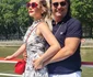 Iana Novac și soțul ei, tenorul Octavian Dobrotă, bucurându-se de Paris