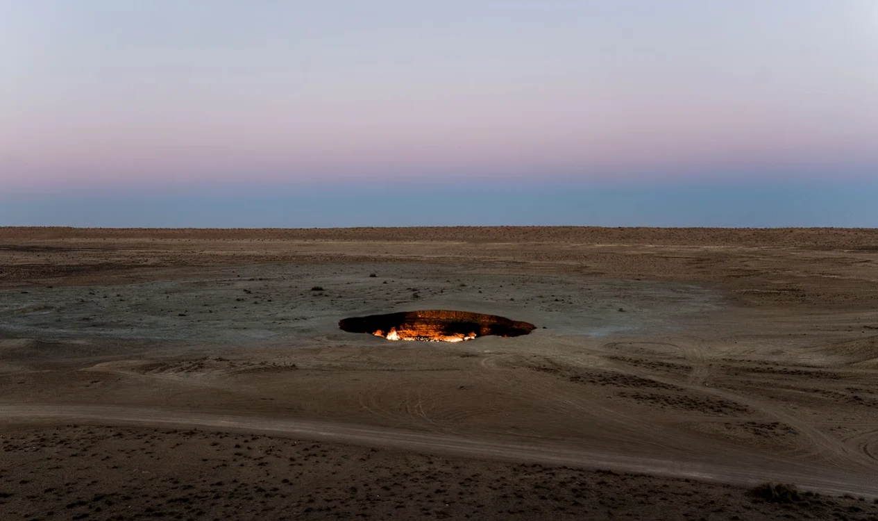 Poarta Iadului se află în Turkmenistan / foto: Getty Images