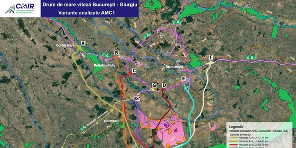 Autostrada Bucuresti Giurgiu 