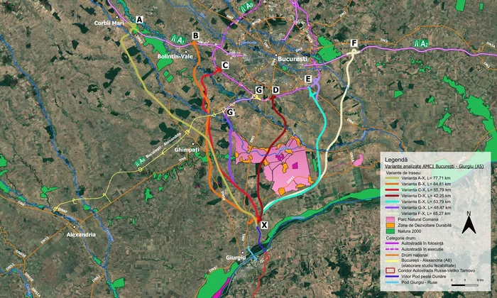 Autostrada Bucuresti Giurgiu