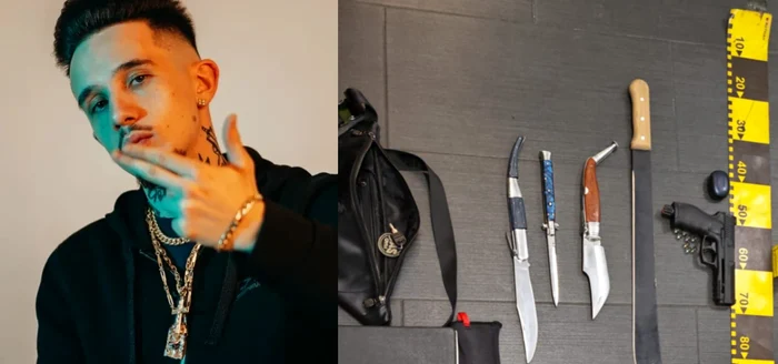 Trapperul MGK666, implicat într-un scandal cu spray lacrimogen și macete 