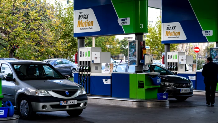 Benzinărie în București - motorina - benzina - pompa FOTO Shutterstock