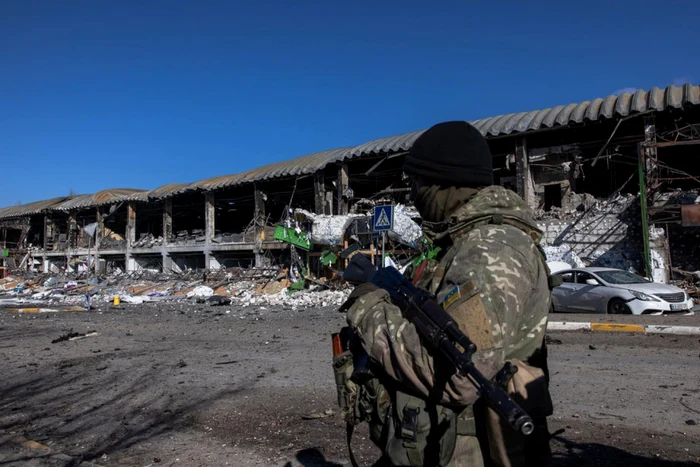 Noi bombardamente în Ucraina FOTO EPA-EFE