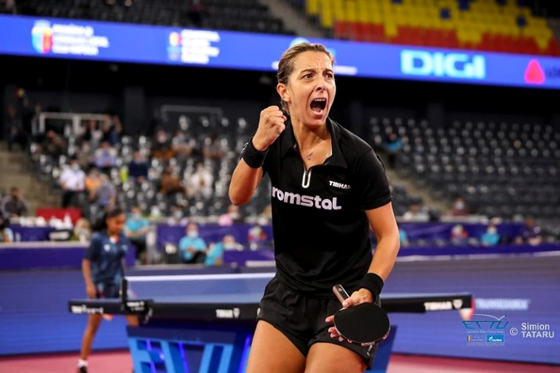 Eliza Samara și bucuria victoriei (FOTO: ETTU)