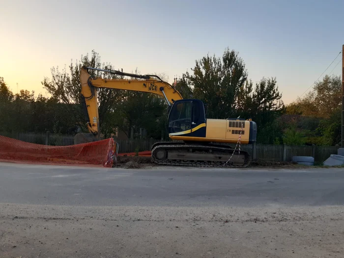 Lucrările de canalizare din Vulpeni sunt aproape de finalizare, spune primarul FOTO: Adevărul
