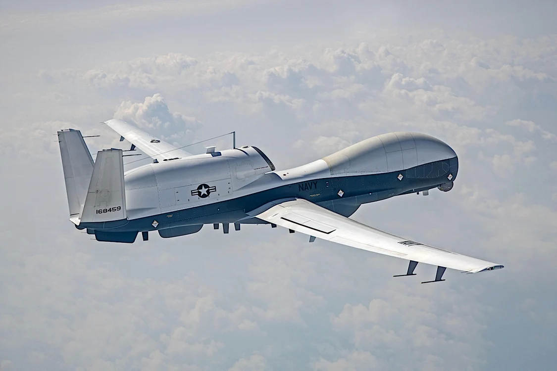 Dronă MQ-4C Triton trimisă de SUA în Japonia. FOTO: X