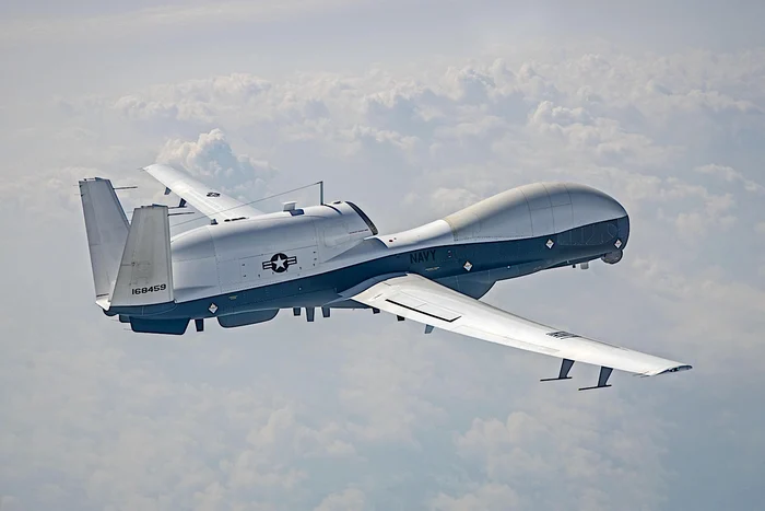 Dronă MQ-4C Triton trimisă de SUA în Japonia. FOTO: X
