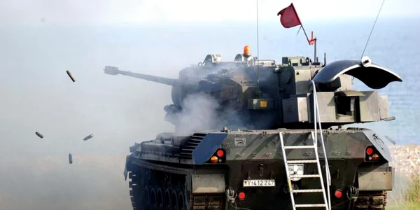 Tanc tip "Gepard" aparţinând armatei germane