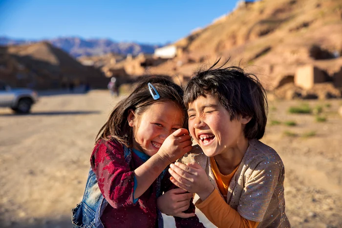 Bucurie în Afganistan. FOTO: Arhiva personală