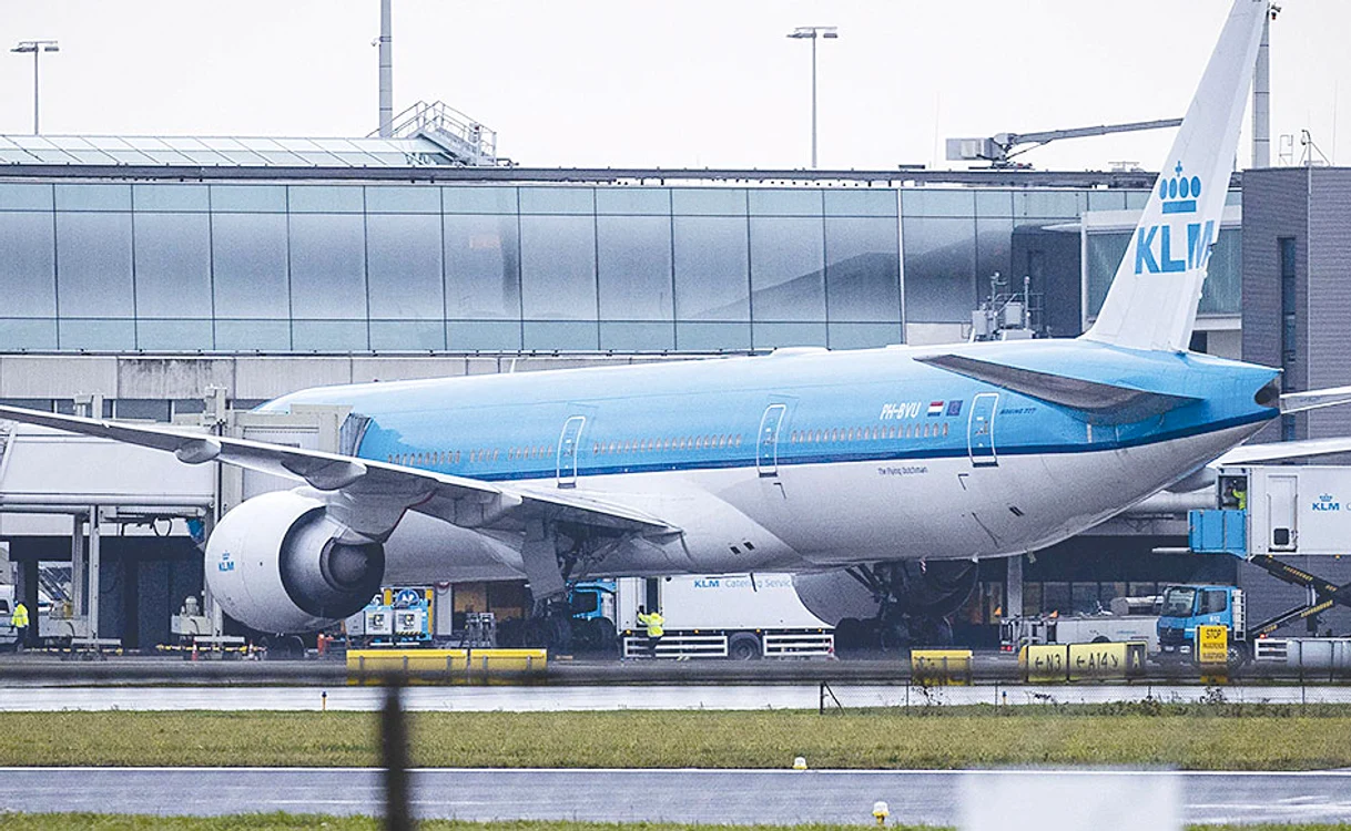 S-a descoperit incidentul la sosirea avionului pe aeroportul Schiphol