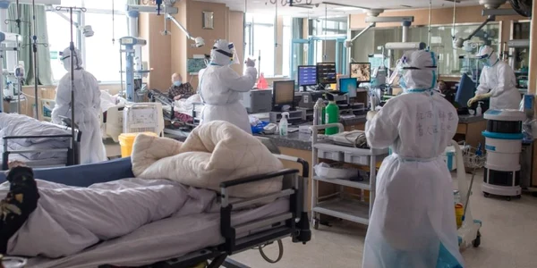 Pacienti coronavirus intr-un spital din China FOTO Mediafax /  Â© Xiao Yijiu/Xinhua via ZUMA Wire
