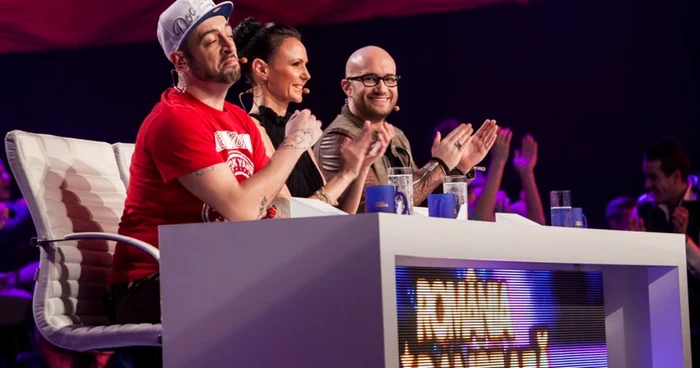 CRBL, Monica Petrică şi Mihai Bendeac, cei trei membri ai juriului FOTO Antena 1