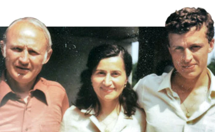 Alături de părinţi: Viorel Morariu, căpitanul naţionalei de rugby în anii ’60-’70, şi Cornelia Timoşanu-Morariu, vicecampioană mondială la volei