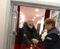 Catrinel Dumitrescu a depus o coroană de flori albe