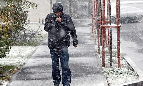Meteorologii au anunţat noi ninsori  jpeg