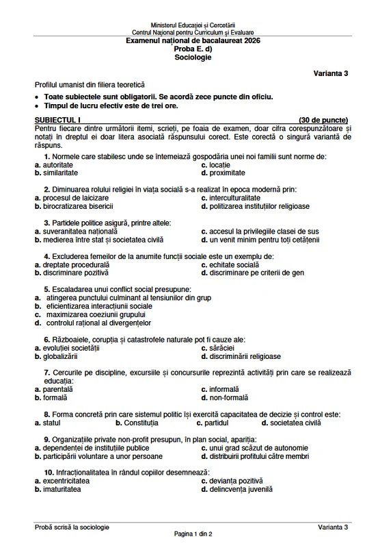 Bacalaureat 2026  Subiecte și Bareme Sociologie (1) png