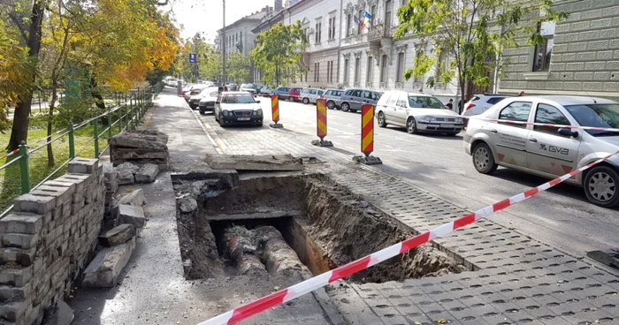 Avaria s-a produs în cursul zilei de luni FOTO mandri.ro