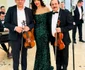 Cristina Spătar, între nașii ei, Corneliu și Nicolae Botgros