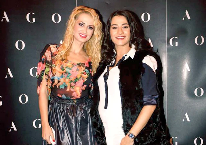 Claudia a făcut furori, ea fiind însoţită la club de fosta ei colegă de trupă, Julia Jianu