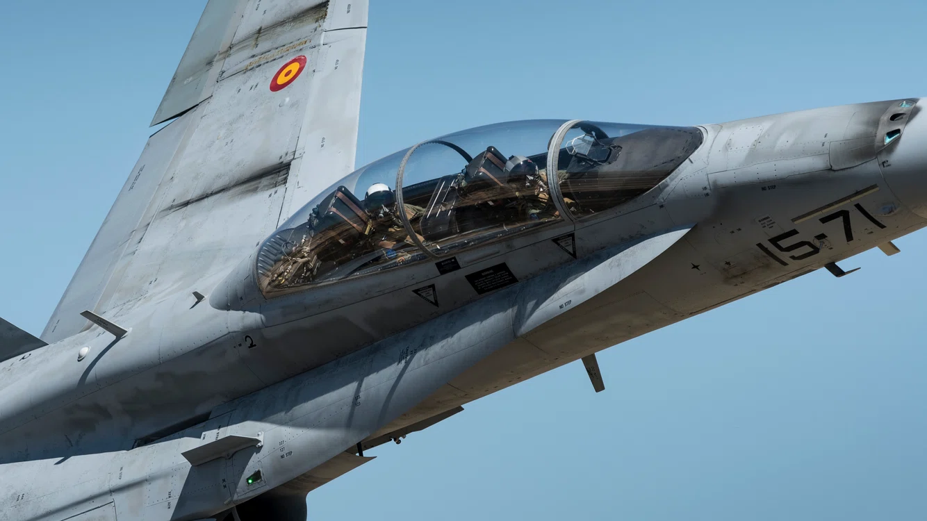 Piloții spanioli vor veni să patruleze în România. Foto Ejército del Aire y del Espacio