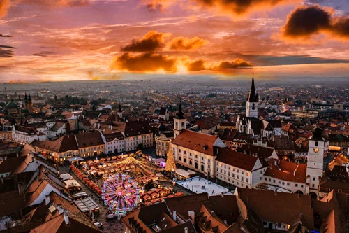 Târgul de Crăciun de la Sibiu Foto Primăria Municipiului Sibiu