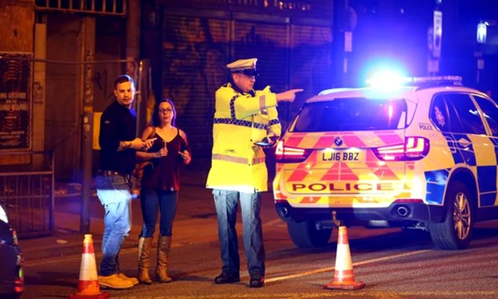 Clipe de groază după atacul din Manchester. FOTO EPA