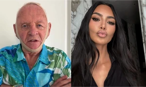 Kim Kardashian, Anthony Hopkins  foto   Profimedia, Instagram jpg