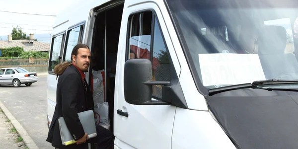 Vor să evite microbuzele spre Bucureşti (arhivă)