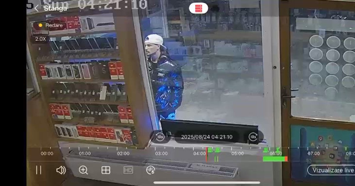 Un tânăr a spart un magazin de telefoane și s-a lăudat pe TikTok: „Sunt liber în Berlin!”
