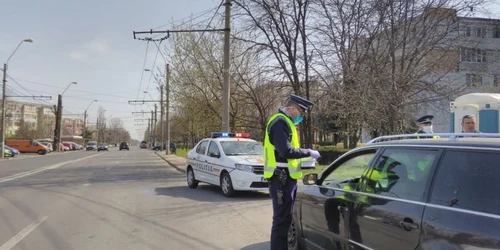 politisti control controale verificari coronavirus Galati 3