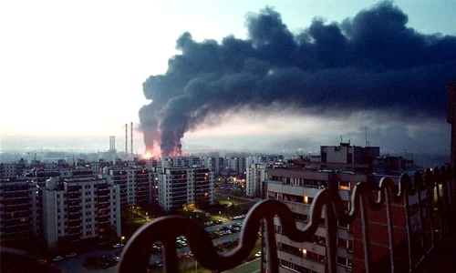 Bombardament NATO in Serbia FOTO EPA-EFE