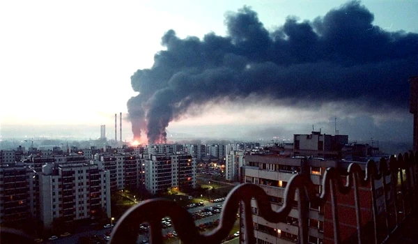 Bombardament NATO in Serbia FOTO EPA-EFE