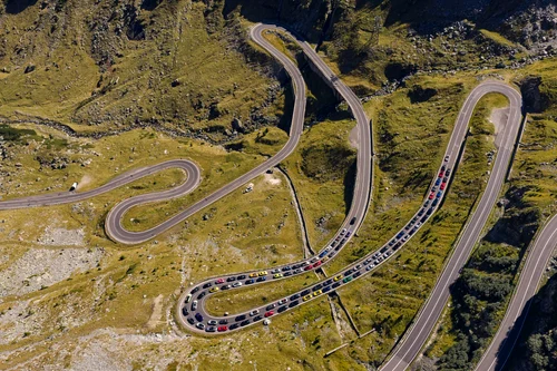Transfăgărășan Getaway 2025 Foto Porche România Facebook credit Radu Chindriș