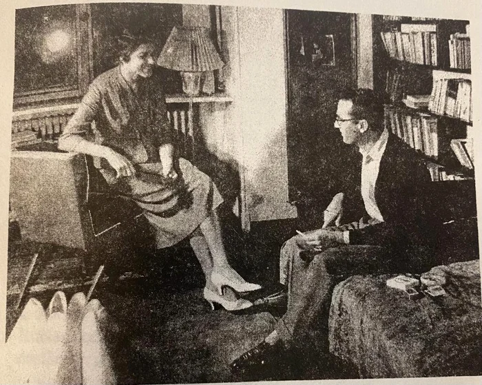 Aurora Cornu și Marin Preda