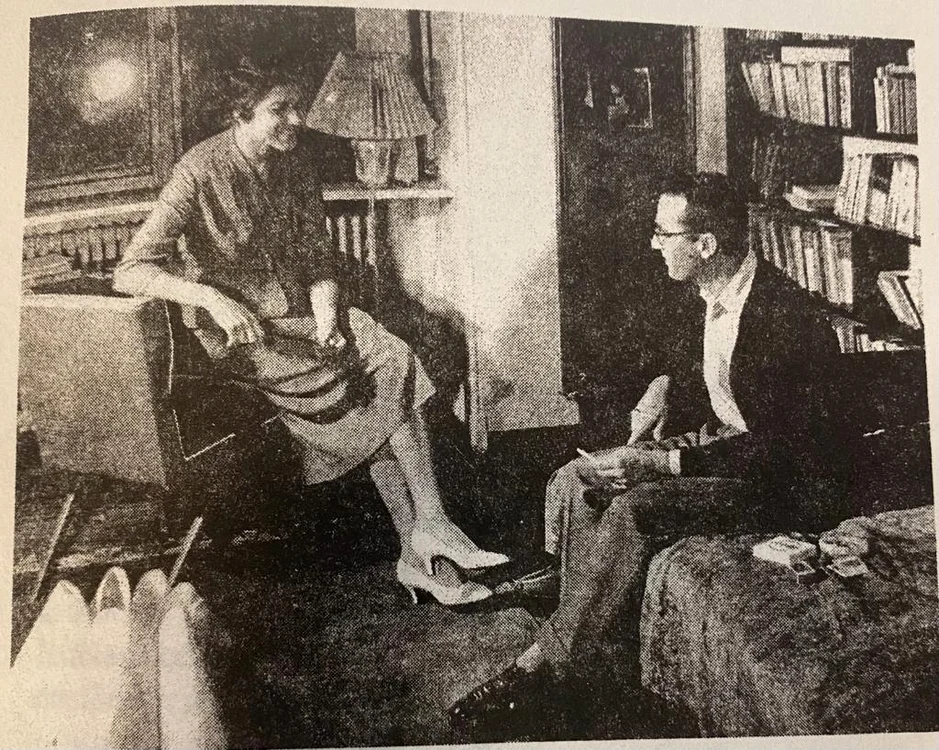 Aurora Cornu și Marin Preda