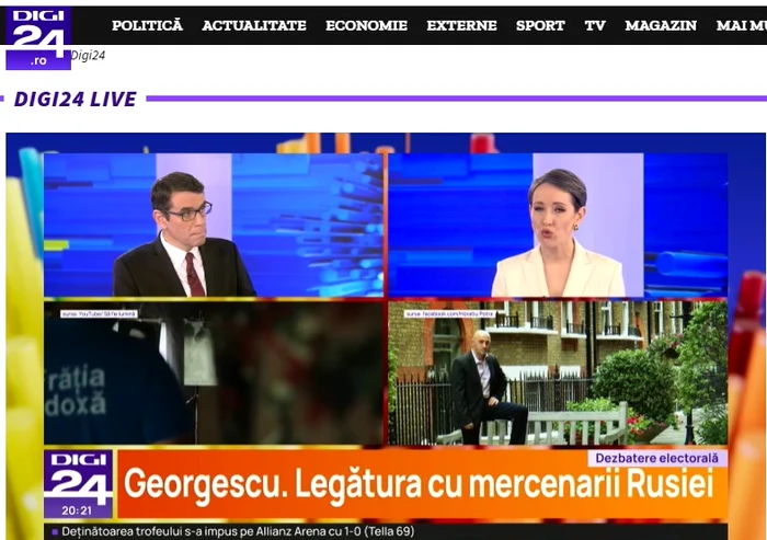 Captură Digi 24