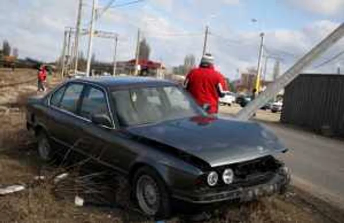 BMW urmărit de Poliţie