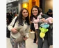 Alexia Preda și Diandra Moga, la plecarea spre Dominicană foto: Instagram 