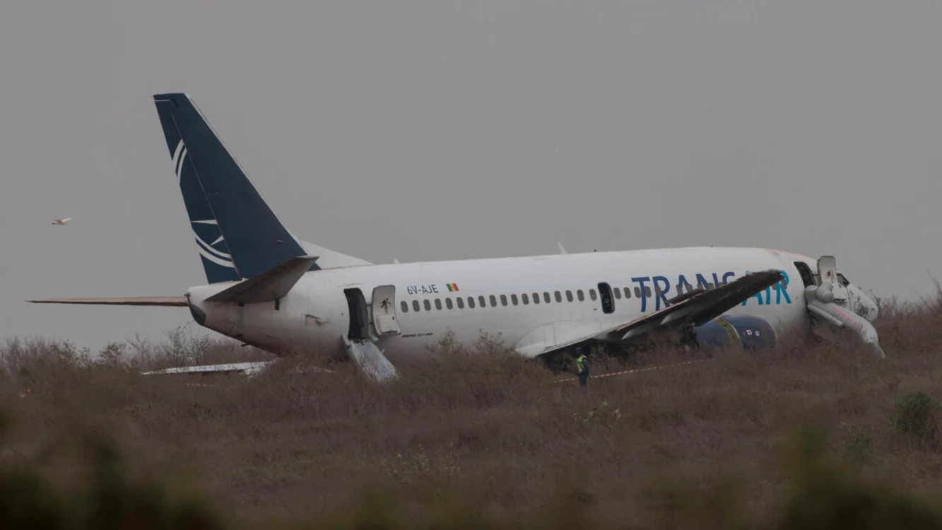 Aeronava care a aparținut companiei TAROM FOTO Twitter/ RFIAfrique