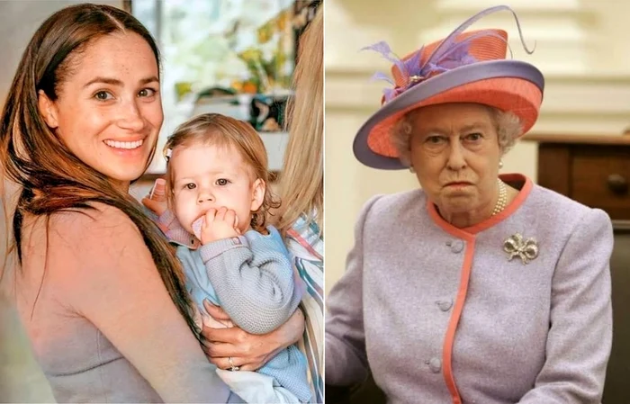 Meghan Markle, Lilibet Diana, Regina Elisabeta  jpg