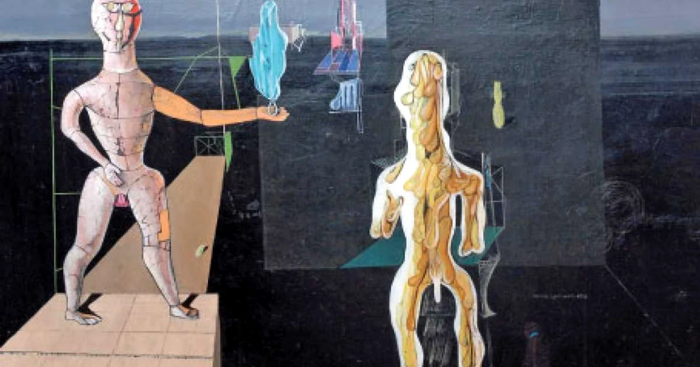 Victor Brauner, „Flacăra albastră“ (1934) 