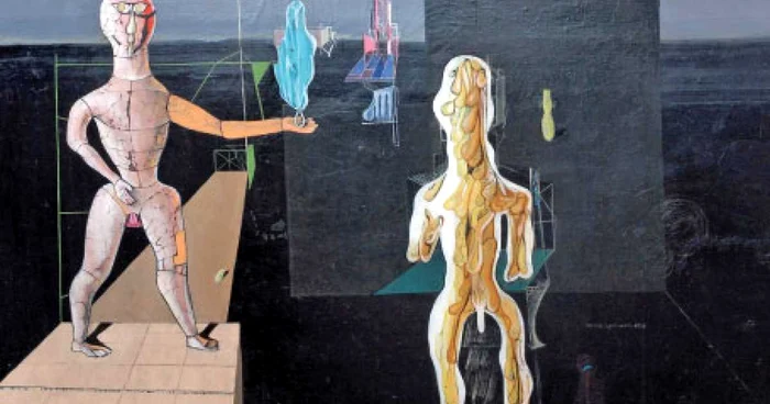 Victor Brauner, „Flacăra albastră“ (1934)