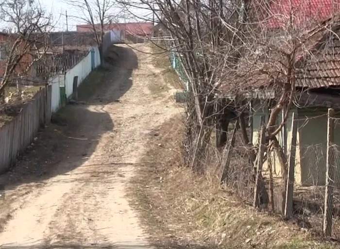 Ulița unde s-a petrecut crima  /foto: captura observator