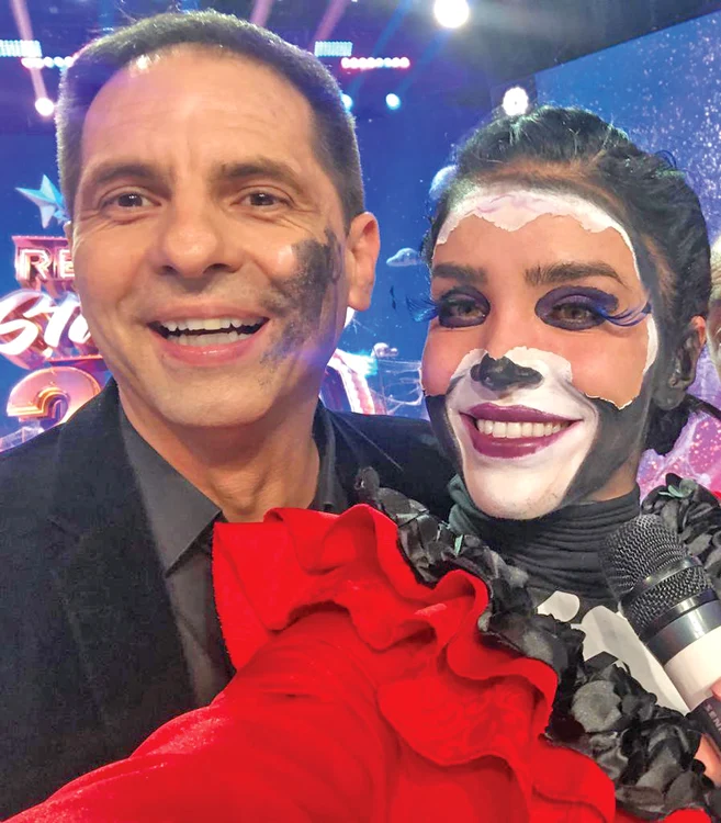 Dan Negru, împreună cu Adelina Pestriţu