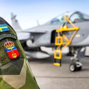 Avioane de luptă Gripen pe aeroportul Örebro FOTO Shutterstock jpg