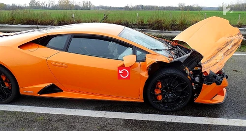 Lamborghini Huracan este evaluat la 250.000 de dolari FOTO: captură video